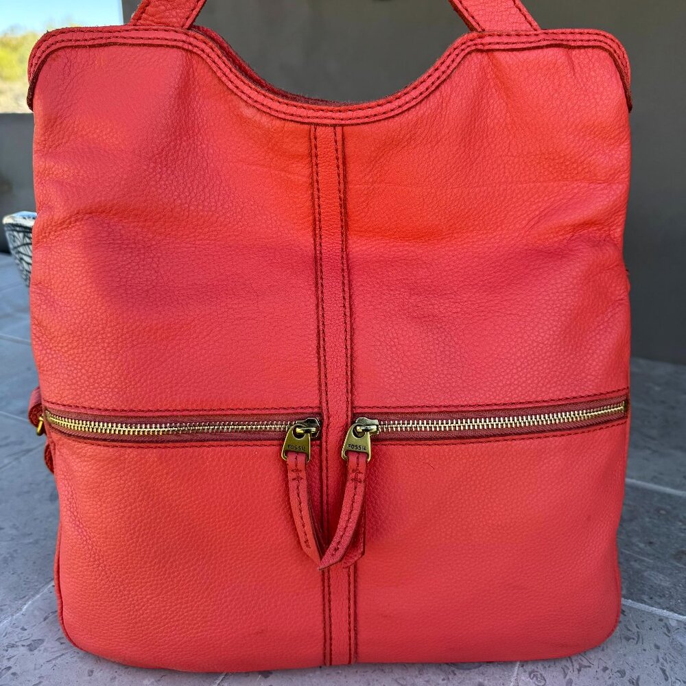 Fossil Erin Top Handle Fold-Over Crossbody Should… - image 3